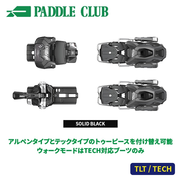 ELAN GCシリーズ スキー TYROLIAバインディング 山スキービンディング TYROLIA チロリア 25-26 ATTACK HYBRID 11