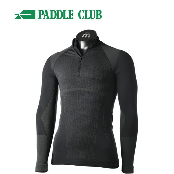 MICO ミコ アンダーウェア IN-1852 WARM CONTROL Man Mockneck メンズハーフジップ DRYARN