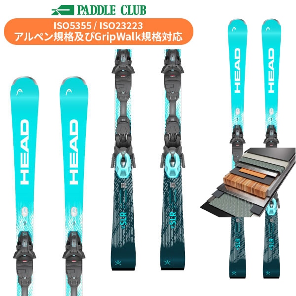 HEAD ヘッド 26-27 WorldCup Rebels e-SLR SPEEDBLUE + PR11GW ワールドカップレベルスe-SLR(専用金具付) 取付工賃無料 基礎スキー レース スキー板 早期予約受付中