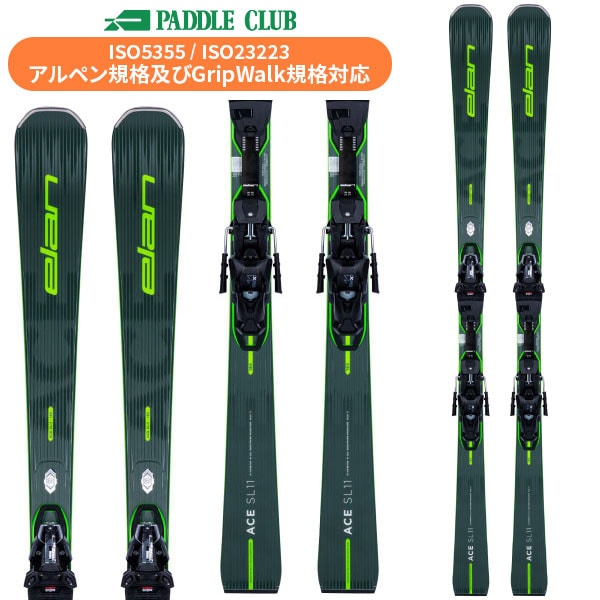 ELAN エラン 26-27 ACE SL11 Fusion X +EMX11.0GW エースSL11フュージョン(専用金具付) 取付工賃無料 基礎スキー レース スキー板 早期予約受付中
