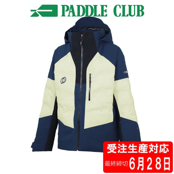 ONYONE オンヨネ 26-27 EDGE PUFF OUTER JACKET ONJ99300 IVORYxNAVY(002699) スキーウェア 受注生産 ６月２８日最終締切