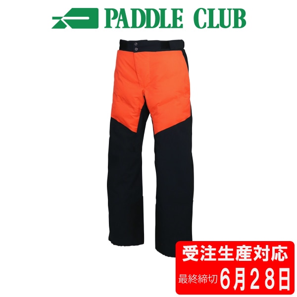 ONYONE オンヨネ 26-27 EDGE PUFF OUTER PANTS ONP99310 BLACKxF.ORANGE(009F094) スキーウェア 受注生産 ６月２８日最終締切