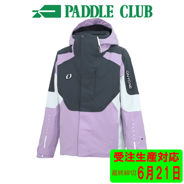 ONYONE オンヨネ 26-27 DEMO OUTER JACKET ONJ99042 LILACxCHARCOAL(741008) スキーウェア 受注生産 ６月２１日最終締切