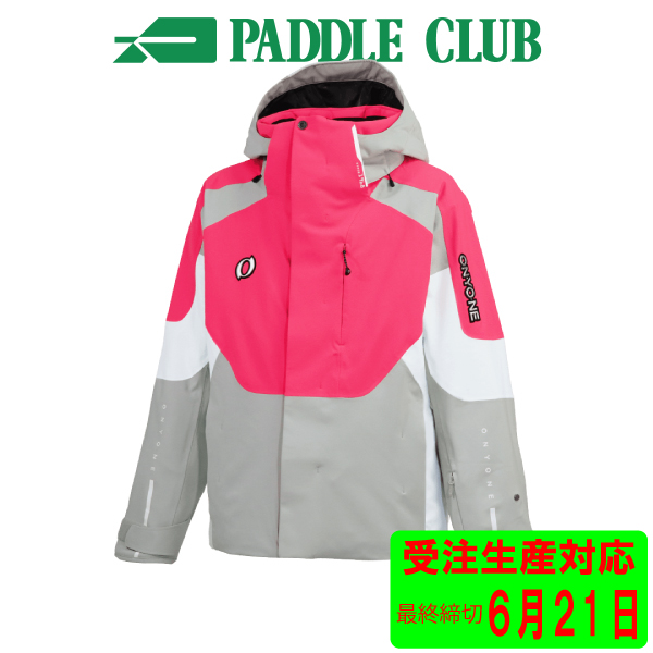 ONYONE オンヨネ 26-27 DEMO OUTER JACKET ONJ99042 GRAYxF.PINK(004F024) スキーウェア 受注生産 ６月２１日最終締切