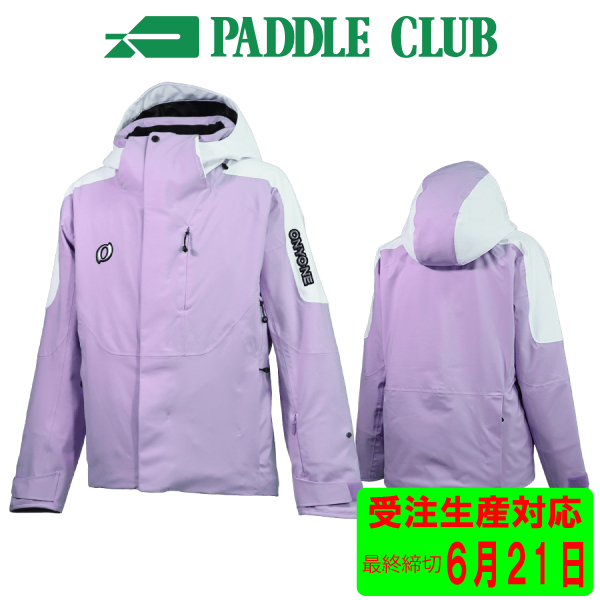 ONYONE オンヨネ 26-27 DEMO OUTER JACKET ONJ99041 LILAC(741) スキーウェア 受注生産 ６月２１日最終締切