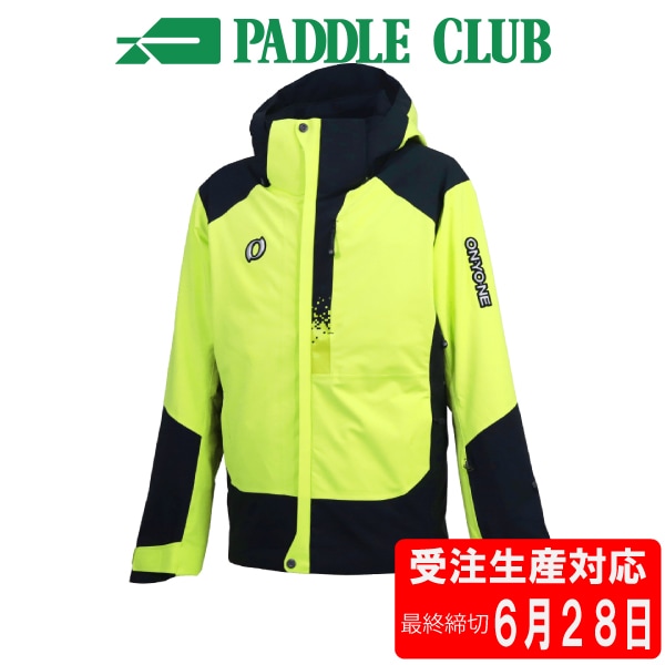 ONYONE オンヨネ 26-27 DEMO TEAM OUTER JACKET ONJ99400 LIMExBLACK(334009) スキーウェア 受注生産 ６月２８日最終締切