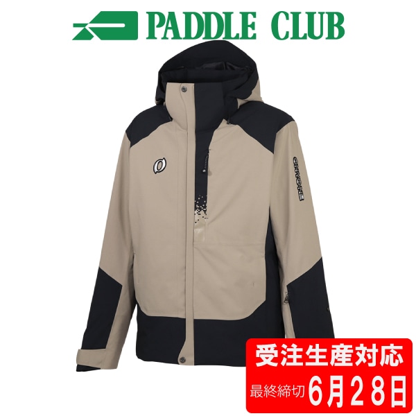 ONYONE オンヨネ 26-27 DEMO TEAM OUTER JACKET ONJ99400 BEIGExBLACK(180009) スキーウェア 受注生産 ６月２８日最終締切