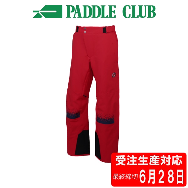 ONYONE オンヨネ 26-27 DEMO TEAM OUTER PANTS ONP99450 REDxNAVY(056699) スキーウェア 受注生産 ６月２８日最終締切