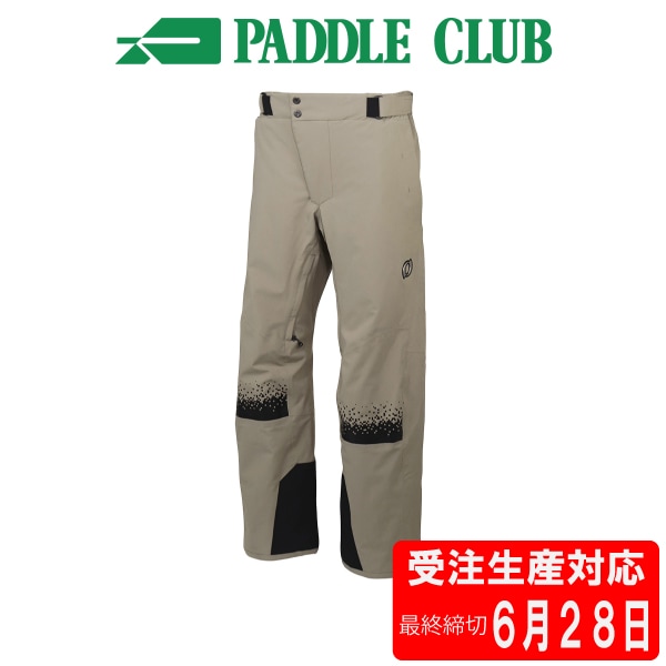 ONYONE オンヨネ 26-27 DEMO TEAM OUTER PANTS ONP99450 BEIGExBLACK(180009) スキーウェア 受注生産 ６月２８日最終締切