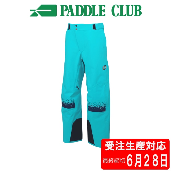 ONYONE オンヨネ 26-27 DEMO TEAM OUTER PANTS ONP99450 TURQUOISExNAVY(574699) スキーウェア 受注生産 ６月２８日最終締切
