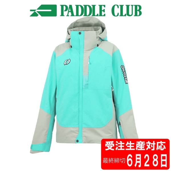 ONYONE オンヨネ 26-27 LADIE'S DEMO TEAM OUTER JACKET ONJ89420 MINTxGRAY(535003) スキーウェア 受注生産 ６月２８日最終締切