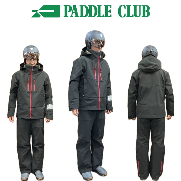 上下セット ROSSIGNOL ロシニョール 26-27 DEMO 3L SHELL JACKET&PANTS RLPJJ00&RLPJP00 BLACK スキーウェア 数量限定モデル
