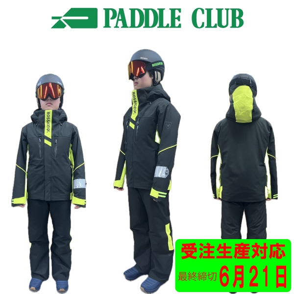 ジャケットのみ ROSSIGNOL ロシニョール 26-27 DEMO TEAM JACKET RLPJJ11 BLACK ジャケットのみ スキーウェア 受注生産 ６月２１日最終締切