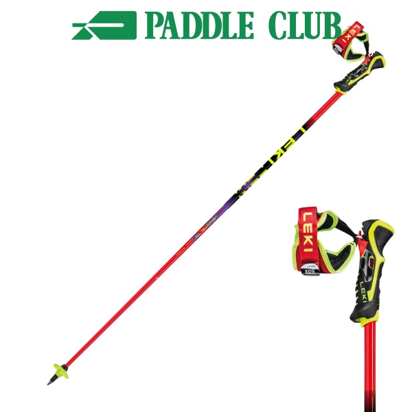 26-27 LEKI レキ VENOM SL TR Bright Red/Violet/Neon Yellow