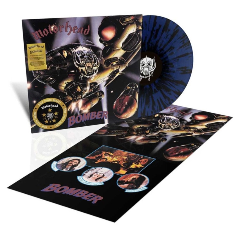 Mot&#246;rhead(Motorhead) / Bomber[50th Anniversary/Dark Blue and Black Splatter Colour Vinyl] RECORD