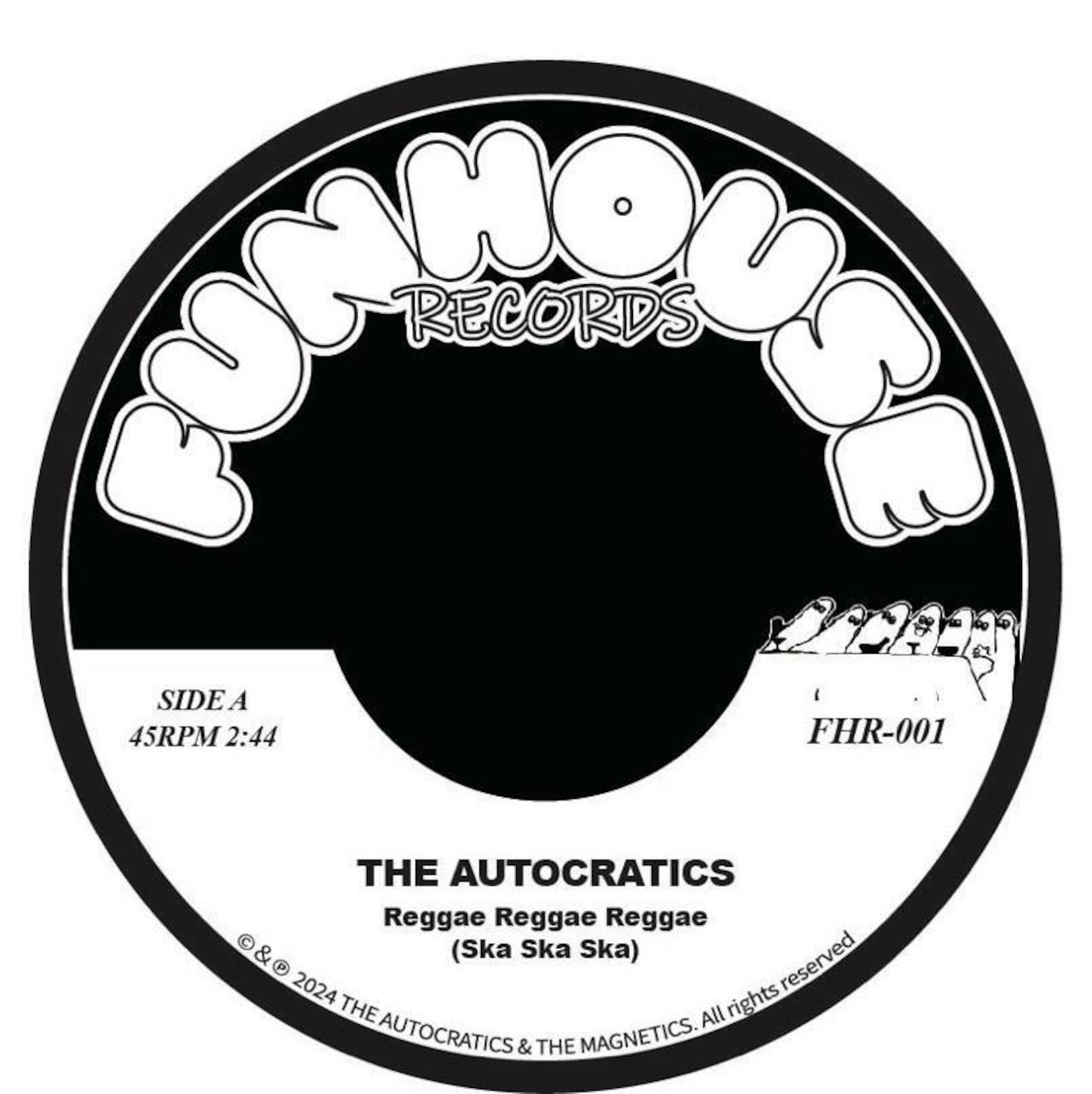THE AUTOCRATICS - THE MAGNETICS / split 【RECORD】 | RECORD,2-TONE