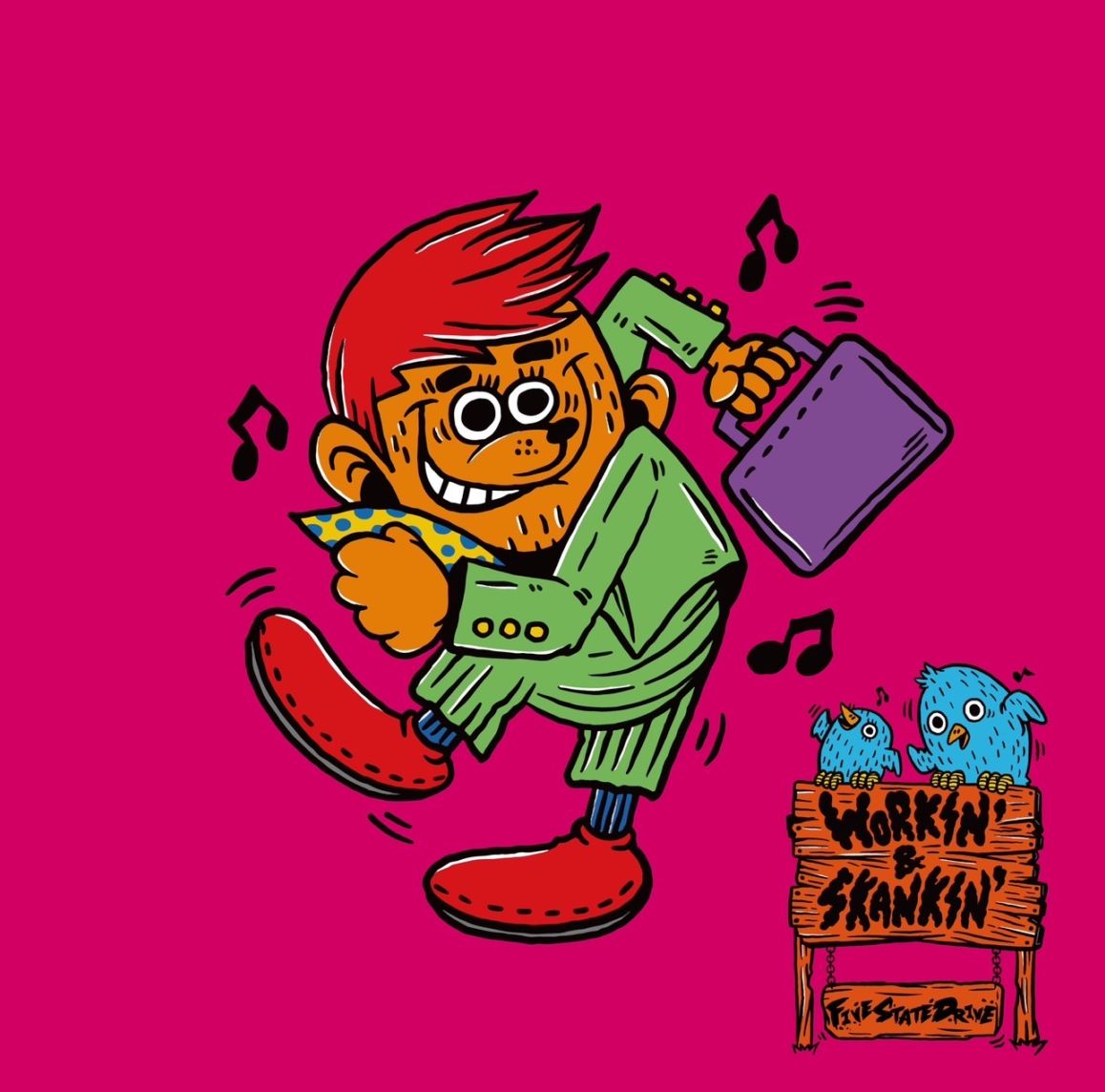 FIVE STATE DRIVE / WORKIN' & SKANKIN' | CD,日本,メロコア