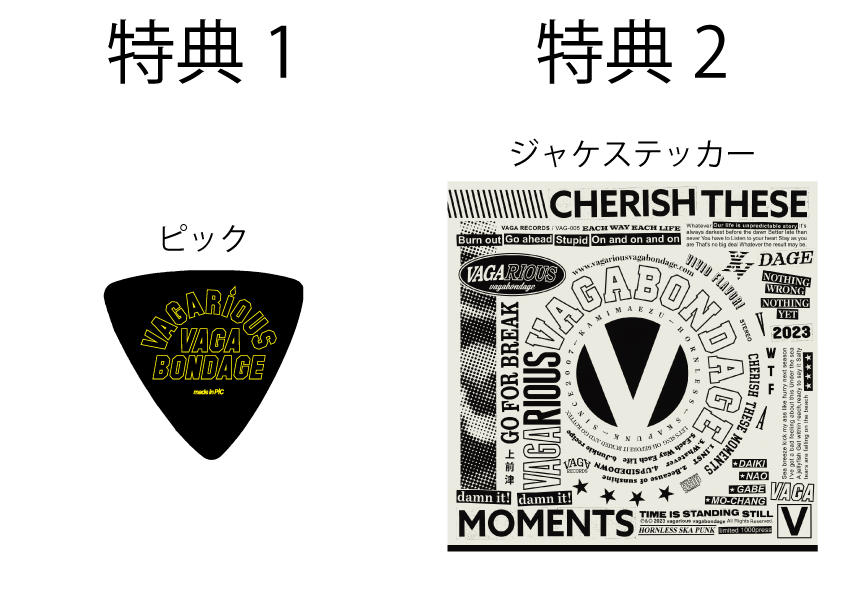 ����ŵ����� vagarious vagabondage(�Х��ꥢ���Х��ܥ�ǡ���)  / Cherish these moments
