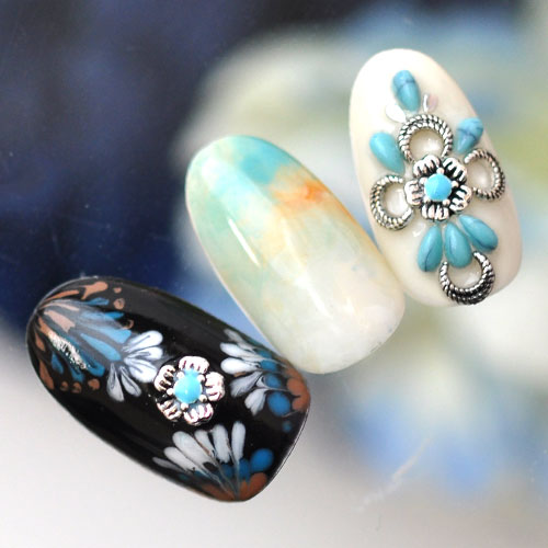メタルパーツ ネイルジュエリー ネイルパーツ ゴールド シルバー ターコイズ フラワー コンチョ ジェルネイル ネイル パーツ 花 ジェル ネイル用品 フラワー メタル ネイルアート フラワーパーツ ゴールドパーツ シルバーパーツ ネイル工房 すべての商品 ネイル用品