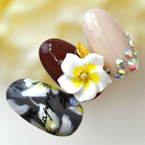 シリコンモールド No7 フラワー プルメリア ジェルネイル レジン 自分で作る ラインストーン ビジュー ネイルジュエリー ネイルパーツ メタルパーツ ネイル パーツ ネイル用品 ジェル レジン ストーン ハンドメイド シリコン 型 ネイル工房 すべての商品 ネイル用品