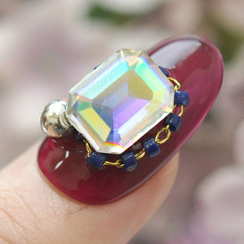 メタルパーツ チェーン ビーズチェーン 飾りチェーン ネイビー 手作り ハンドメイド ネイルアート ジェルネイル ネイル フレーム ネイルパーツ パーツ ネイル用品 ジェル セルフジェルネイル ジェルネイルパーツ デコパーツ セルフ セルフネイル ネイル工房 すべての