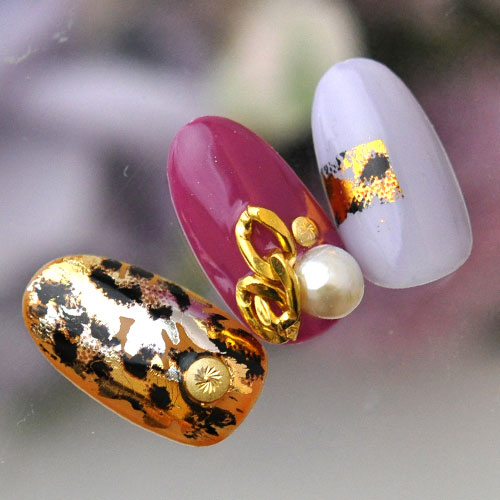 ミラーホイル 10枚セットアニマル ヒョウ ジェルネイル ネイル パーツ ネイル用品 ネイルパーツ ジェル デコ用品 ホイル 金箔 セルフジェルネイル ネイルアート アート用 ネイルナゲット ネイルホイル フォイル ネイルグッズ ミラーネイル アートミラー ネイル工房