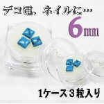 デコ電ネイルに最適!天然石パワーストーン☆6mm（四角型）【パーツ】|天然石パワーストーン