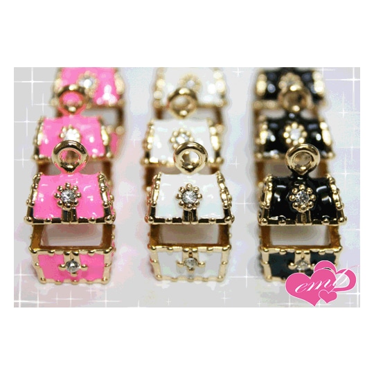 宝箱19mm☆メタルパーツ 1P★注文番号20000280【パーツ】