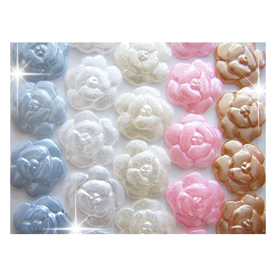 ネイルパーツ バラパール１P　 8mm【パーツ】