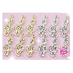 キラキラト音記号　1P23mm★注文番号20000213【パーツ】|その他キラキラパーツ|メタルパーツ