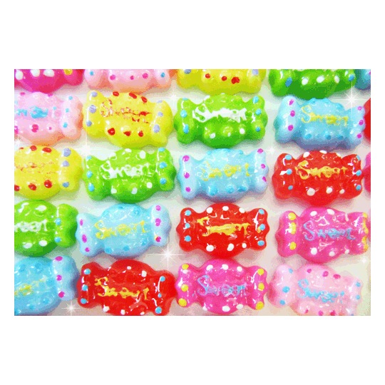 ぷちＳＷＥＥＴキャンディ　１P　7×12mm★注文番号20000316【パーツ】