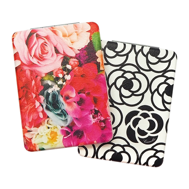 コンパクトミラー 長方形【オーダーメイド・自分でデザイン】鏡 手鏡