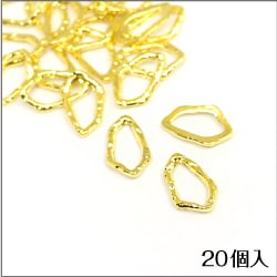 デザインフレーム C ゴールド/20個