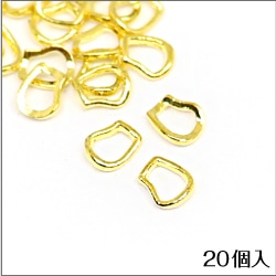 デザインフレーム ナチュラル B ゴールド/20個