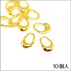 変形フレーム ゴールド/10個