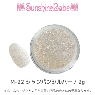 M-22 シャンパンシルバー/2g