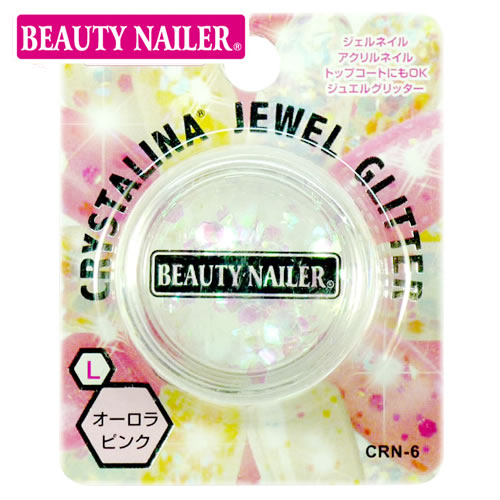 �ڥͥ��ݥ� ����̵���ۥ��ꥹ���꡼�ʡ����奨�륰��å�����[2.4mm L ��������ԥ�]��BEAUTYNAILER / �ӥ塼�ƥ����ͥ��顼(CRN-6)