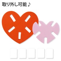 【ネコポス 送料無料】ハート型ネイルチップスタンド  取り外し可能 |irogel（イロジェル）|ブランド別