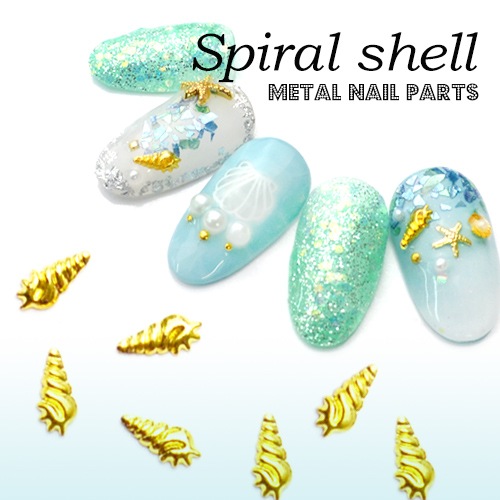 ネコポス 送料無料】【アウトレット品】スパイラルシェル/巻貝 マリン