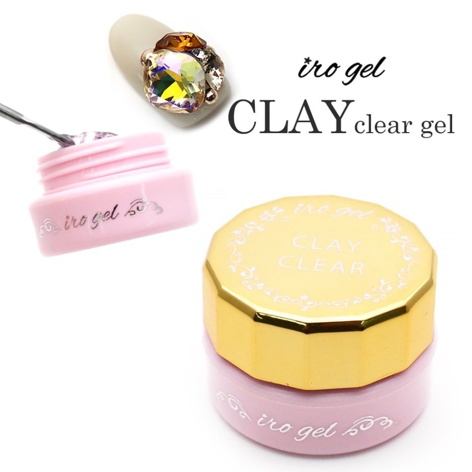 ネコポス 送料無料】クレイクリアジェル 3g パーツをしっかり固定