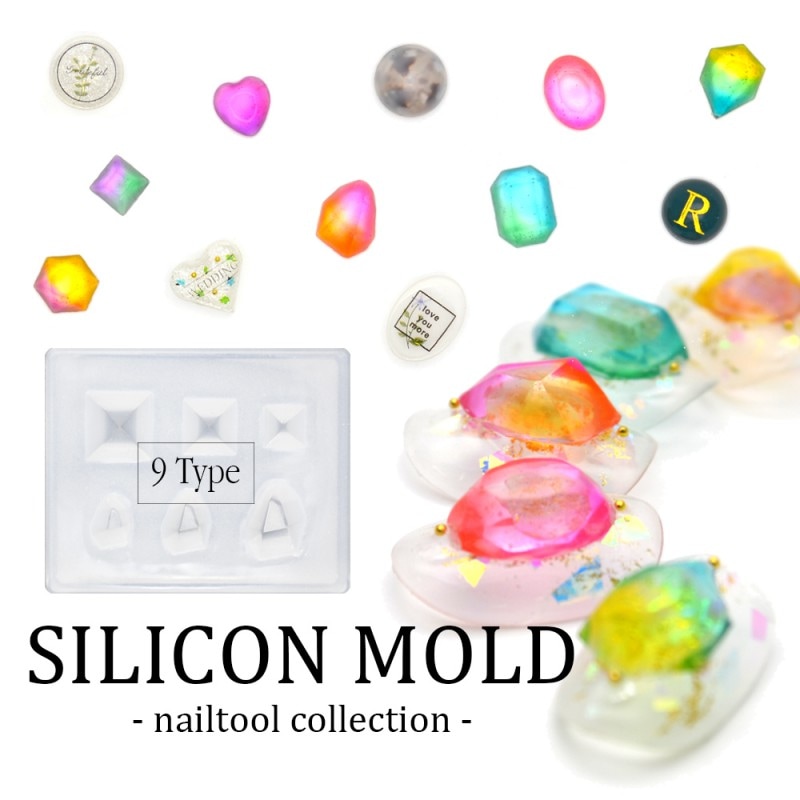 ネイルアート 色んな形モールド 38個 楽天市場】【minoa_puchi_kirei