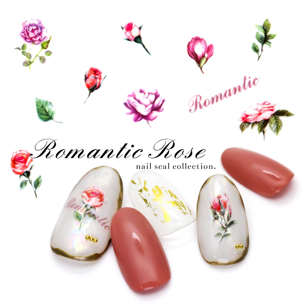 【サイズオーダー】botanical Flower ネイルチップ　No.10 オーダー可能ネイルチップ 10本 春ネイル フラワー ボタニカル柄