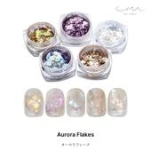 【ネコポス送料無料】ネイルアート em nail studioコラボ商品　オーロラフレーク 全5種|em nail studio|コラボレーションシリーズ