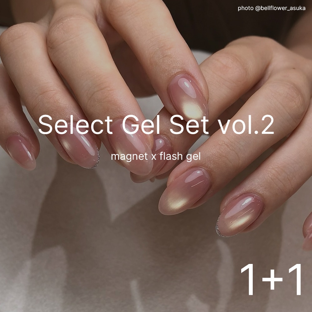 ネコポス送料無料】セレクトジェルセットvol.2 ジェル2個入り