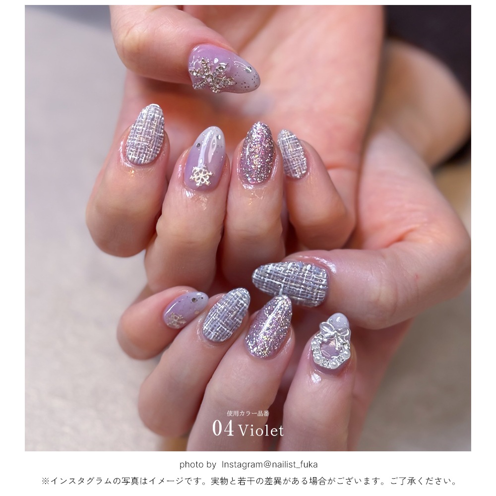 �ڥͥ��ݥ�����̵���ۥͥ��륿���󥸥��� ����å�����å��������� glace glitter ��6�� ��3g����