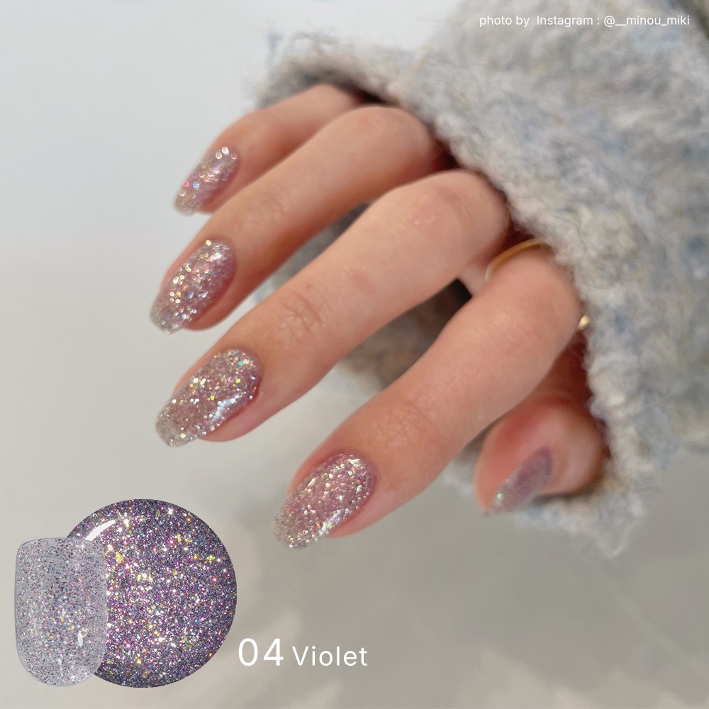 �ڥͥ��ݥ�����̵���ۥͥ��륿���󥸥��� ����å�����å��������� glace glitter ��6�� ��3g����