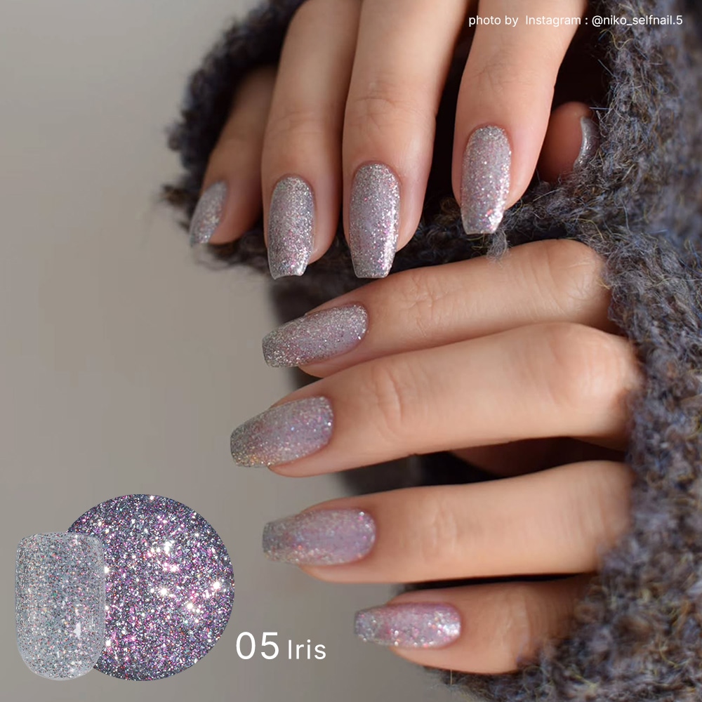 �ڥͥ��ݥ�����̵���ۥͥ��륿���󥸥��� ����å�����å��������� glace glitter ��6�� ��3g����