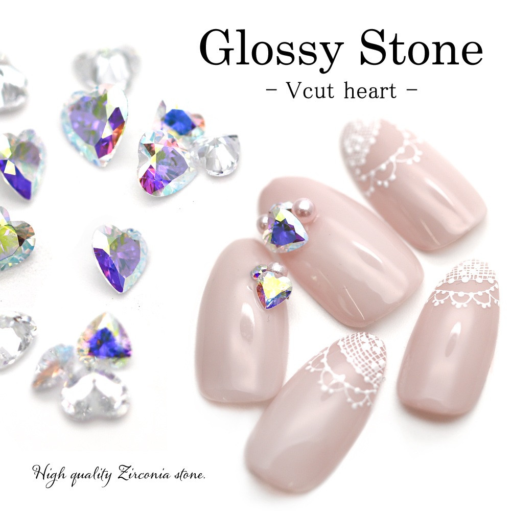 �ڥͥ��ݥ�����̵���ۥ饤�󥹥ȡ��� ���륳�˥��� �����å������ȡ���(Glossy stone) �ϡ��� �������饫�顼 4mm/5mm/6mm �䤷�� �ǥ���