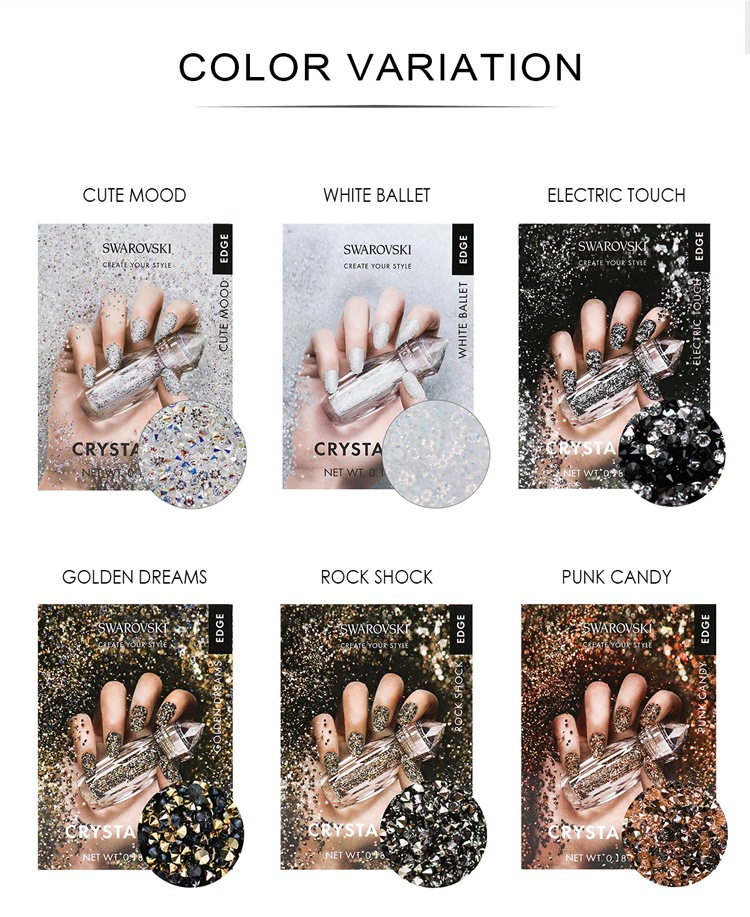 �ԥ����� ������ե����� EDGE(���å�) ���ꥹ���� ����� SWAROVSKI CRYSTAL PIXIE 5g ��11�� �饤�󥹥ȡ��� �ͥ��륢������ �䤷�� �ǥ���