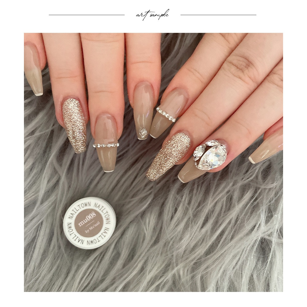 �ڥͥ��ݥ�����̵���ۥͥ��륿���󥸥��� ����ܥ졼����󥷥꡼�� Mu'nail���ꥸ�ʥ륫�顼������ ��12�� ��3g����